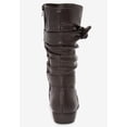 thumbnail image 2 of Comfortview Heather Wide Calf Slouch Boot Mid Calf Women's Winter Shoes (Wide Widths Available), 2 of 6
