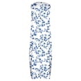 thumbnail image 5 of Uootdi Dresses for Women Floral Print Sleeveless Notch Neck Maxi Length Loose Fit Breathable Sundresses Casual Versatile Dresses Beach Vacation Wear Gift, 5 of 8