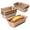 Gold, variant on Bakdcore 6 pack Mini Loaf Pans, Non-Stick Baking Bread Mold, 6 x 3 Carbon Steel Small Bread Pan for Homemade Cakes,Black