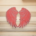 thumbnail image 7 of WRISTBIQUE 2Pairs Decorative Red Sequin Wing Patches Iron on Fabric Applique for Jackets Jeans, 7 of 7