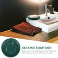 thumbnail image 3 of COSMOBETTY Nordic Style Ceramic Soap Dish for Hand Soap Storage in Bathroom or Kitchen, 3 of 8