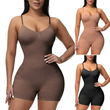 

Foraging dimple Women s Corset Abdominal Support Chest Push-Up One-Piece Tight Shapewear Complexion