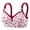 Red, variant on MVRLSH Sports Jelly Bras for Women Front Closure Full Coverage No Underwire Plus Size Comfort Daily Underwear Strapless Bra