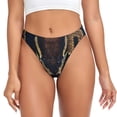 thumbnail image 1 of Fotbe Ball Phyton Snake Tanga Sin Costuras para Mujer con Estampado – Panties Invisibles, Transpirables y Cómodos para Uso Diario-X-Small, 1 of 6