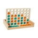 thumbnail image 2 of Juego de cuatro en raya,Juego de estrategia clásico de cuatro en raya de madera,Juego de mesa de viaje creativo para dos jugadores,Juego de mesa familiar,juguete de viaje,regalo de, 2 of 9