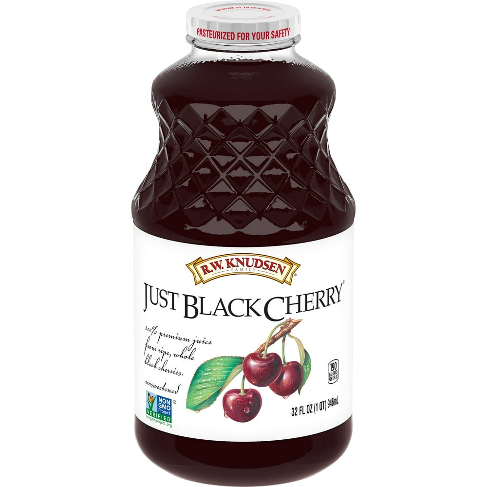 R.W. Knudsen Family Just Black Cherry Juice, 32Fluid Ounce
