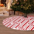 thumbnail image 6 of Yiaed Popcorn 1 Print Christmas Tree Skirt , Tree SkirtsTree Mat for Christmas Winter Holiday Indoor Decorations-36", 6 of 7
