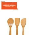 thumbnail image 3 of IMUSA USA Cookware Spoon Set 3-Piece Bamboo, 3 of 5