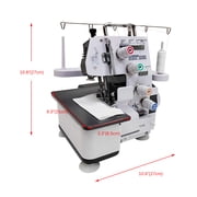 Edge Locking Machine 3/4 Thread Overlock Machine 4-thread Twin-needle Sewing Equipment