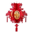 thumbnail image 2 of Decoración de linterna de Año Nuevo chino Lucky Fu 3D resistente decorativa tradicional estilo D, 2 of 9