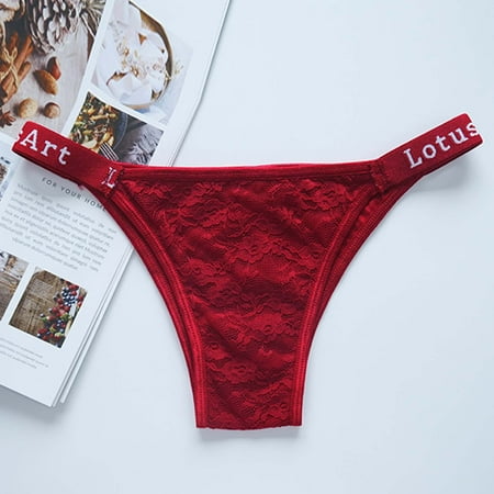 

UDAXB Lingerie Panties Underwear Lace Panties Women s Thong Seamless Intimat Women Lingerie Sexy Underpants For Women
