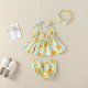 thumbnail image 5 of Foshan ropa para niños vestido de bebé 2019 verano nueva niña de limón vestido de tirantes traje de Abanopi Traje de etiqueta, 5 of 7
