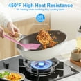 thumbnail image 5 of Silicone Cooking Utensils Sets,AILKIN 5-Piece Kitchen Utensil Set 600°F Heat Resistant Non-stick Rubber Cookware Kitchen Silicone Cooking Utensils with Spatulas,Whisk,BPA Free,Pink, 5 of 7