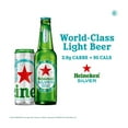 thumbnail image 5 of Heineken Silver Lager Beer, 12 pack, 12 fl oz Cans, 5 of 10
