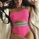 thumbnail image 4 of Bikini de dos piezas cómodo para mujer, traje de baño, conjunto de Bikini de una pieza OAVQHLG3B Store lin121212, 4 of 4