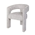 thumbnail image 3 of JOFRAN INC. Gwen Modern Luxury Jacquard Fabric Armchair with Sculpted Design, 3 of 10