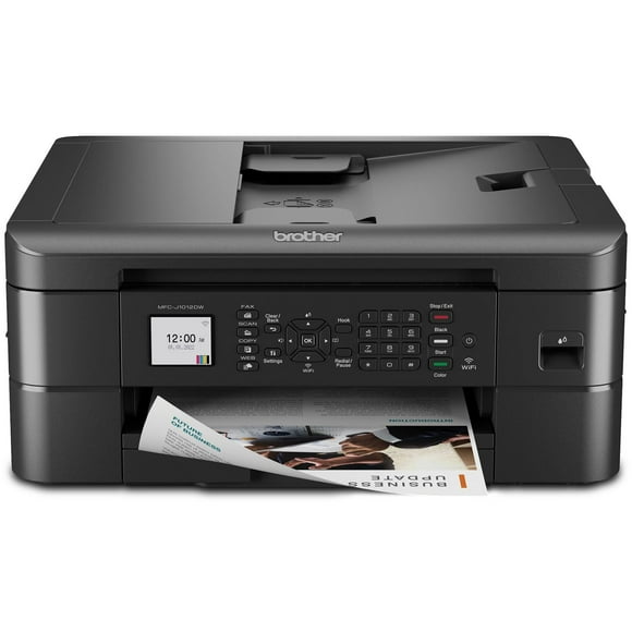 Brother MFC-J1012DW Wireless Colour Inkjet All-in-One Printer with Mobile Device and Duplex Printing, for Home Office and Personal Use, Brother MFC-J1012DW Wireless Colour Inkjet All-in-One Printer