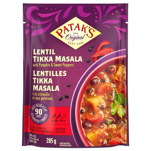 Patak's Lentil Tikka Masala, 285g