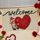 thumbnail image 5 of Felpudo de San Valentín, felpudo de bienvenida para exteriores, para puerta de entrada, con gnomos de San Valentín, regalos de corazones de amor, felpudo antideslizante, alfombra de entrada interior,, 5 of 8