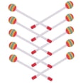 thumbnail image 4 of Phenofice 10Set Portable Drum Sticks Plastic Simple Design for Rhythm Training, 4 of 8