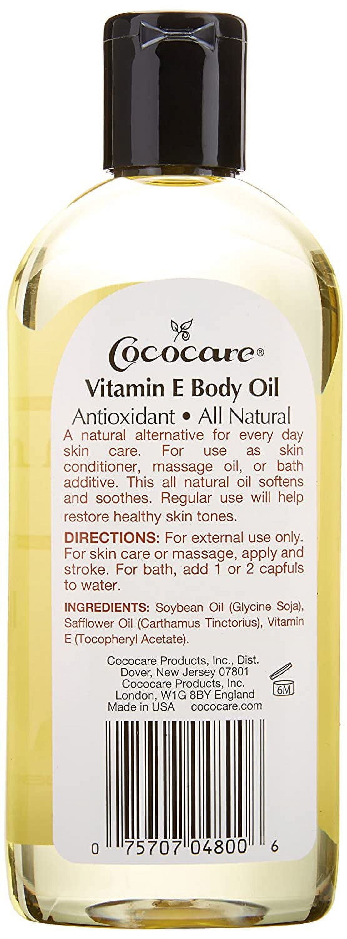 Cococare Vitamin E Body Oil 8.50 oz (Pack of 3)