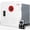 White, variant on FOGATTI RV Tankless Water Heater Propane Gas Black Galvanized Steel 55,000 BTU, 2.9 GPM 46 Watts