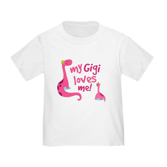 CafePress - My Gigi Loves Me Toddler T Shirt - Cute Toddler T-Shirt, 100% Cotton