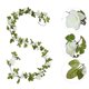 thumbnail image 4 of Guirnalda de Rosas Artificiales de Plástico de 239 Cm de Largo para Decoración de Patios Exteriores - Guirnalda de Flores Artificiales para Decoración de Hogar, Jardín, Patio, Bodas y Fiestas (Juego, 4 of 7