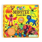 Smarts & Crafts Monster Craft Kit, 200+ Pieces, for Kids Ages 6+