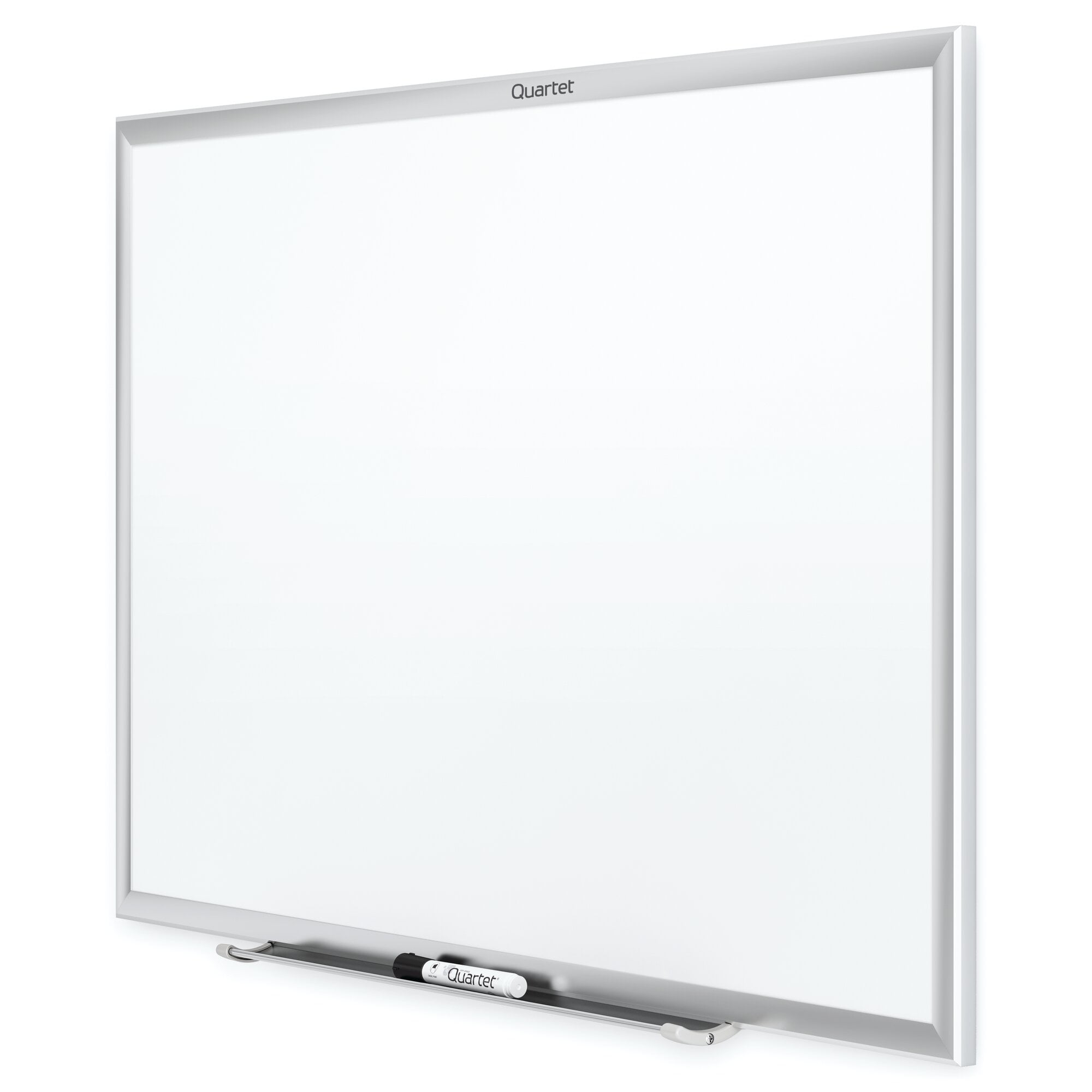 Quartet Classic Whiteboard, 4' x 3', Silver Aluminum Frame (S534)