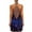 DT-Blue, variant on DailyTrove Women's Sequin Lace-Up Back Maxi Dress - Polyester Sparkly Party & Night Out Wear, Eye-Catching for Celebrations