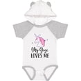 thumbnail image 3 of Inktastic My Gigi Loves Me Unicorn Girls Girls Baby Bodysuit, 3 of 5