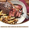 thumbnail image 2 of Milisten Portable Stainless Steel Cutlery Set - Reusable Utensils for Camping, BBQ, Outdoor Dining, Travel, and Home Use, 2 of 8