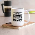 thumbnail image 2 of Awesome Ain't A Woman Alive That Can Take My Mama's Place Coffee Mug, Mother Mug Birthday Gift For Family / Friends, Funny Mother White Mug, Novelty Mother Ceramic Teacup 15 Oz., 2 of 7