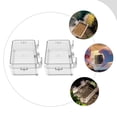 thumbnail image 3 of 2 Pcs Boîtes d'Alimentation pour Reptiles Anti-Fuite Bol à Ventouse Fournitures pour Reptiles, 3 of 9