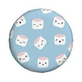 thumbnail image 2 of Easygdp Cartoon Sushi Automobile Tire Dust Cover, 14-17in Spare Tire Cover Universal Fit for Trailer, Car, Truck, SUV, Jeep - 17 inch, 2 of 9