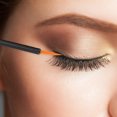 thumbnail image 2 of 100pcs Disposable Eyeliner Brush Applicator Cosmetic Eye Wands Makeup Tool, 2 of 4