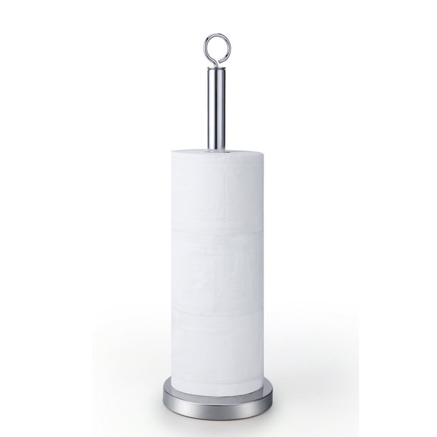 SunnyPoint Elite Heavy Weighted Sturdy Spare Toilet Paper Roll Holder