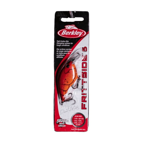 Berkley Frittside Fishing Lure, Special Red Craw, 1/3 oz