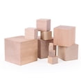 thumbnail image 4 of Bloque de construcción de color loto Bloque de construcción de cubo cuadrado pequeño de 1-2-3-8 cm Bloque de construcción de cubo de 2,5 cm de color de registro Bloque de madera, 4 of 5