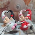 thumbnail image 5 of Taicans Sweet Gnome Figurine Dwarf Ornament,Cute Valentine's Day Gift for Lover Couples,Romantic Home Desktop Decoration for office Desk Shelf Decor, 5 of 5