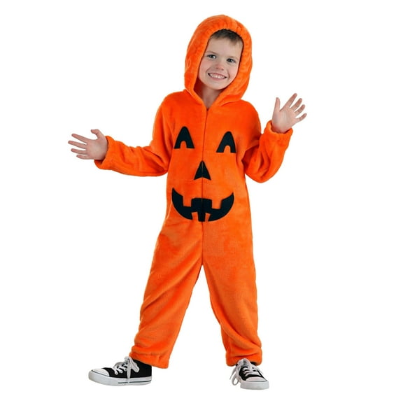 Toddler Jack-O-Lantern Onesie Costume
