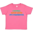 thumbnail image 3 of Inktastic I Still Live with My Parents Boys or Girls Toddler T-Shirt, 3 of 5