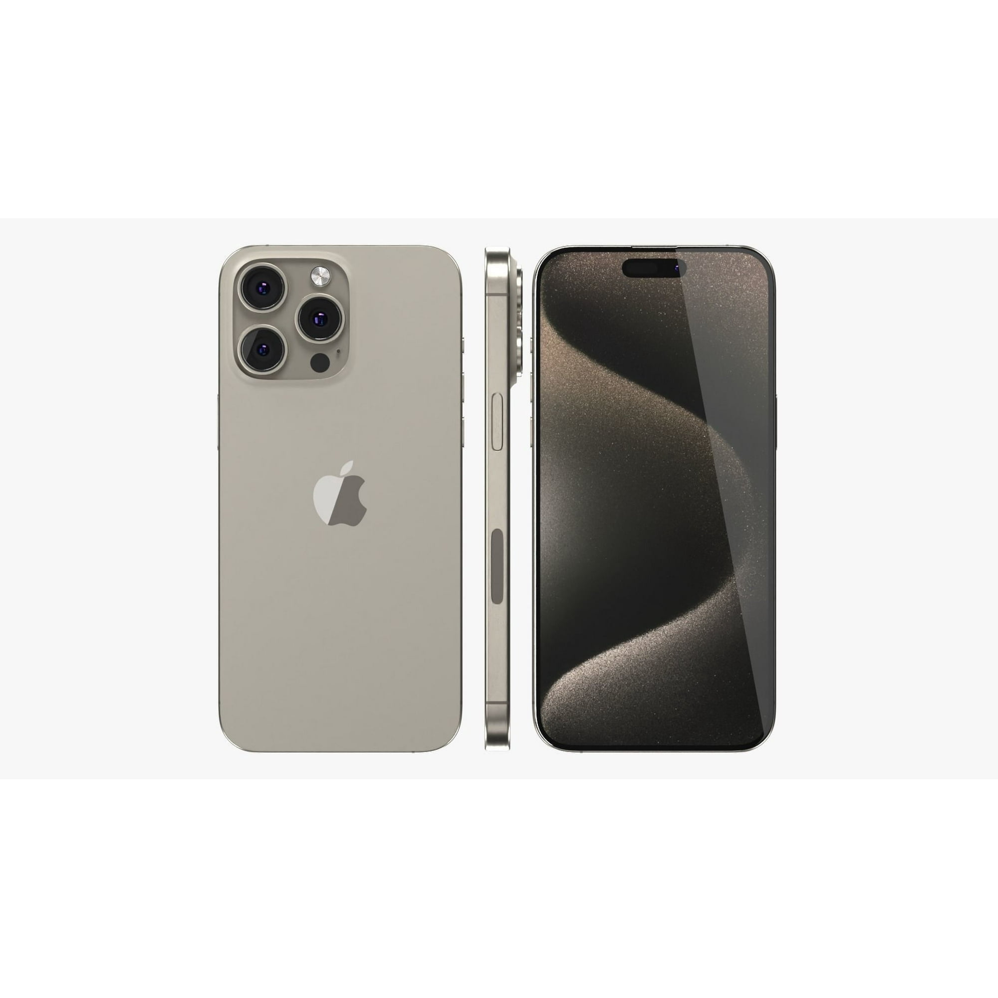 Fully Unlocked Apple iPhone 15 Pro Max Cell Phone 256GB 8GB RAM Natural Titanium