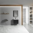 thumbnail image 6 of 24" Freestanding Bathroom Vanity with Ceramic Sink - Silver Grey, 6 of 9