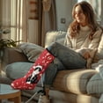 thumbnail image 2 of COEQINE Christmas Black Cat Leg Cast Cover Set of 2 Stretch Fabric Leg Cast Protector-S Outdoor Protection Leg Cover Short Foot Cast Cover Christmas Decorative Leg Plaster Cover, 2 of 7