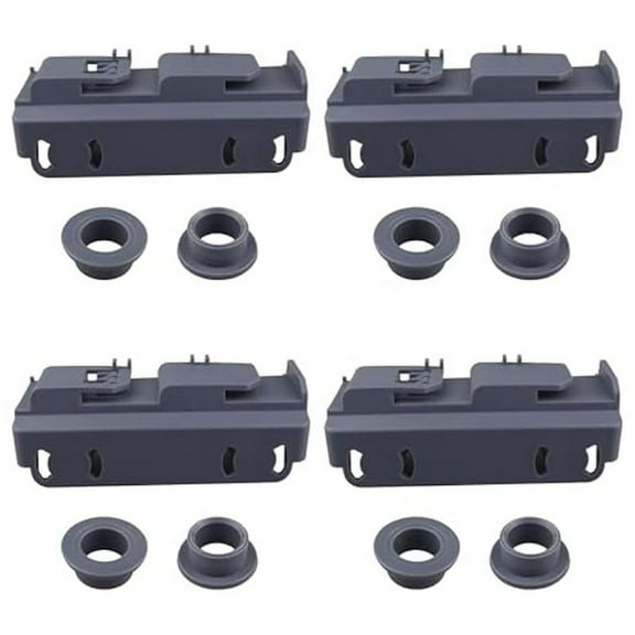 4Pack WD28X27241 Dishwasher Baskets Rack Carrier and Roller Kit Replacement Part for Dishwasher Lower Rac
