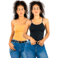 thumbnail image 1 of SET DE 2 BLUSA DE TIRANTES UNITALLA DE MUJER CANALÉ STRETCH, 1 of 5