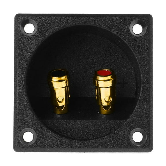 SIEYIO Cup Connector Square Speaker Wire Spring Terminal Cup for DIY Home Car Stereo