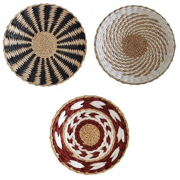 Conjunto de de Pared Tejidas para Decoración Rústica Estilo A